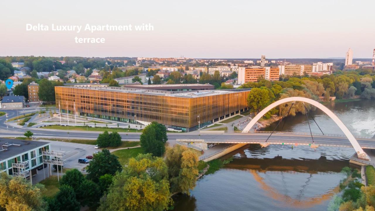 Delta Luxury Apartment With Terrace 塔尔图 外观 照片